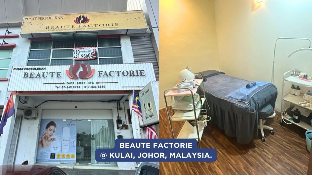 Beaute Factorie Kulai Johor - Salon Kecantikan dengan Pembayaran Tanpa Tunai - Testimoni Credit Card Machine Malaysia 04