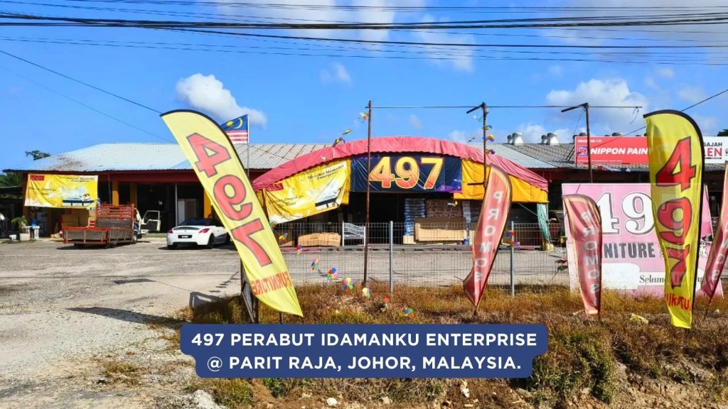 Furniture Shop Parit Raja Johor Accepts Credit Card & Installment - 497 Perabut Idamanku Enterprise Testimonial - Credit Card Machine Malaysia 03
