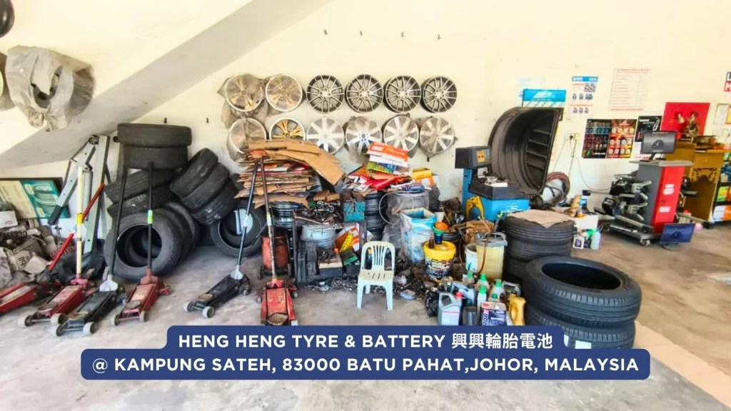Heng Heng Tyre and Battery Batu Pahat Johor Accepts Credit Card Payment - Car Tyre and Car Battery Service Testimonial Malaysia A04