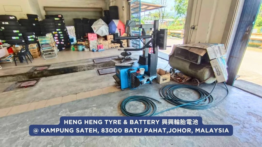 Heng Heng Tyre and Battery Batu Pahat Johor Accepts Credit Card Payment - Car Tyre and Car Battery Service Testimonial Malaysia A05