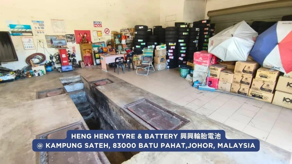 Heng Heng Tyre and Battery Batu Pahat Johor Accepts Credit Card Payment - Car Tyre and Car Battery Service Testimonial Malaysia A06