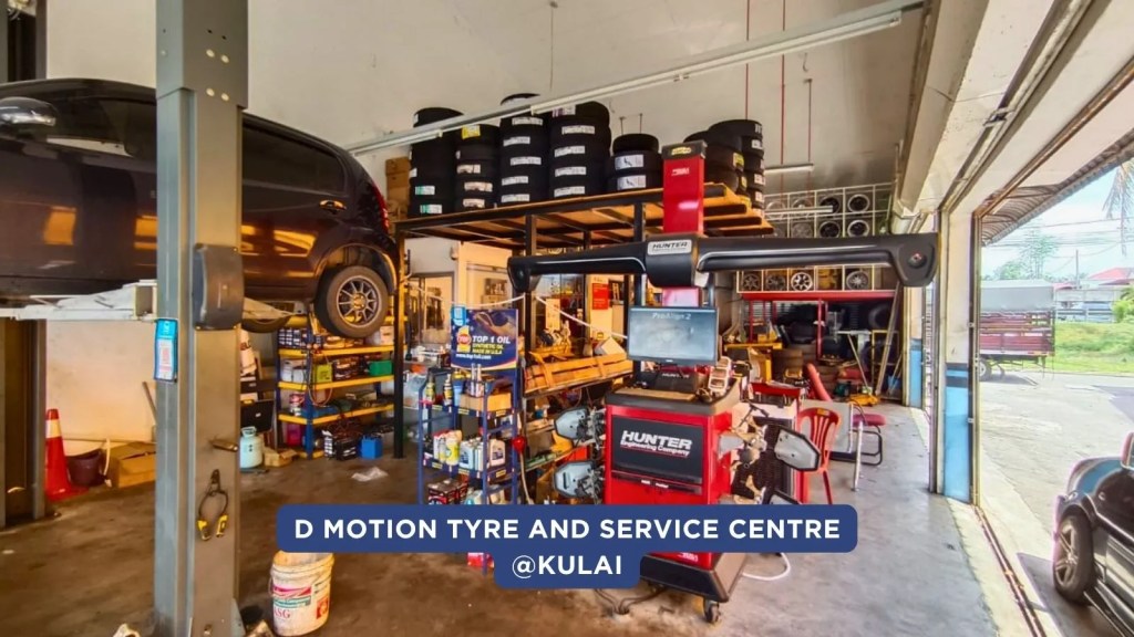 D Motion Tyre and Service Centre Kulai Chooses Credit Card Machine Malaysia for Convenient Cashless Payments A05