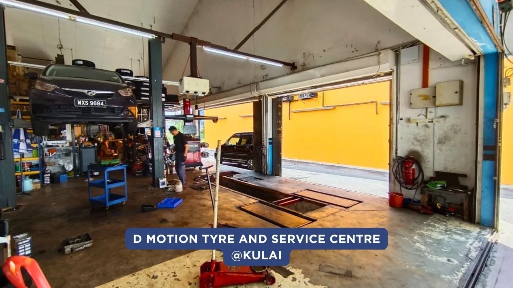 D Motion Tyre and Service Centre Kulai Chooses Credit Card Machine Malaysia for Convenient Cashless Payments A07