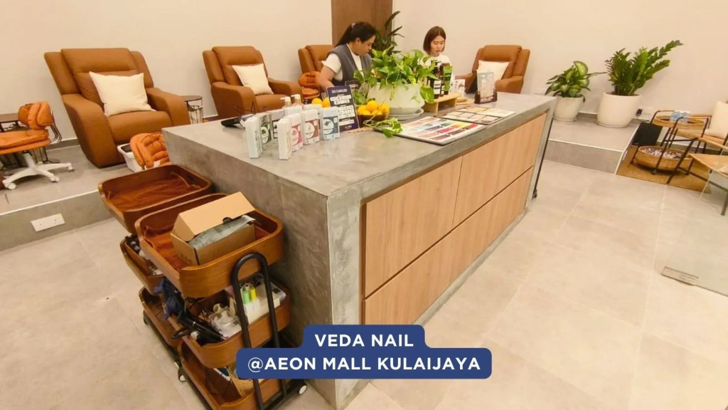 VEDA NAIL Kulai Chooses Credit Card Machine Malaysia - Trusted Nail Salon Payment Solution by Alliance Marketing Business Service - VedaNail A04