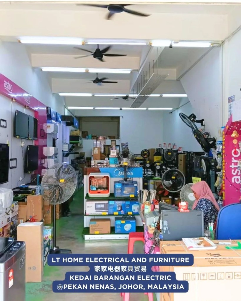 Credit Card Machine for Electrical Appliance Shop in Johor – LT Home Electrical And Furniture Pekan Nanas Testimonial A04